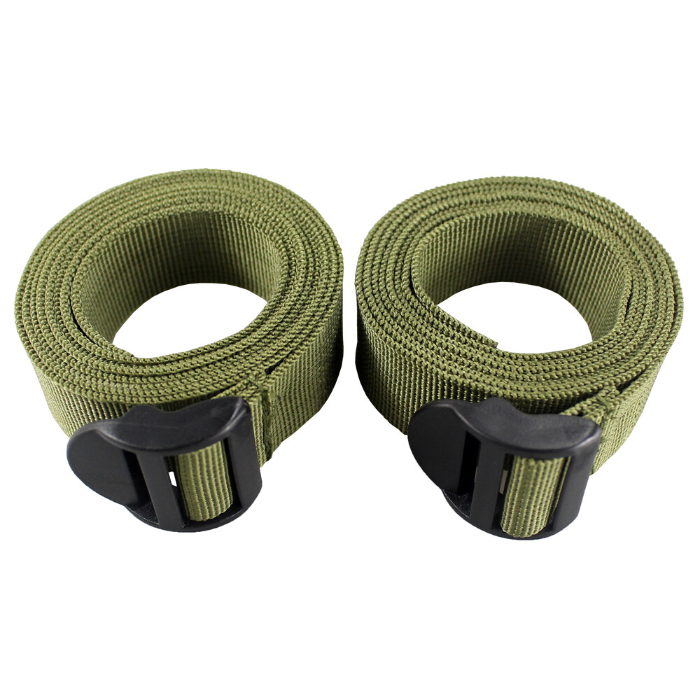 2 PCS Utility Strap for Backpack Tactical Nylon Lashing Molle Backpack Accessory