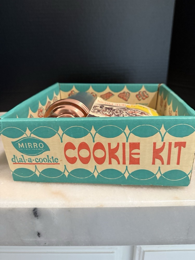 Mirro Dial A Cookie Kit Vintage Kitchen Press