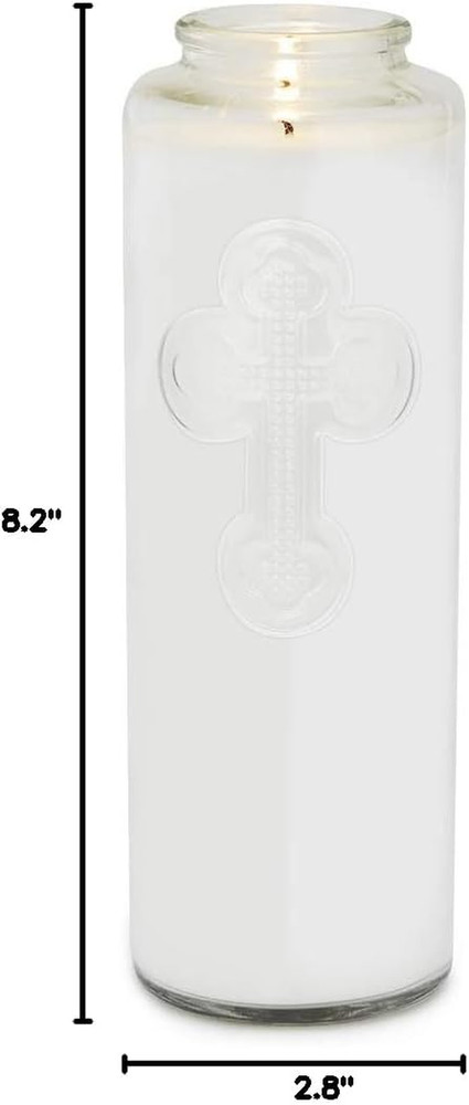 Devotional 7 Day Prayer Candle 1 Count Meditation