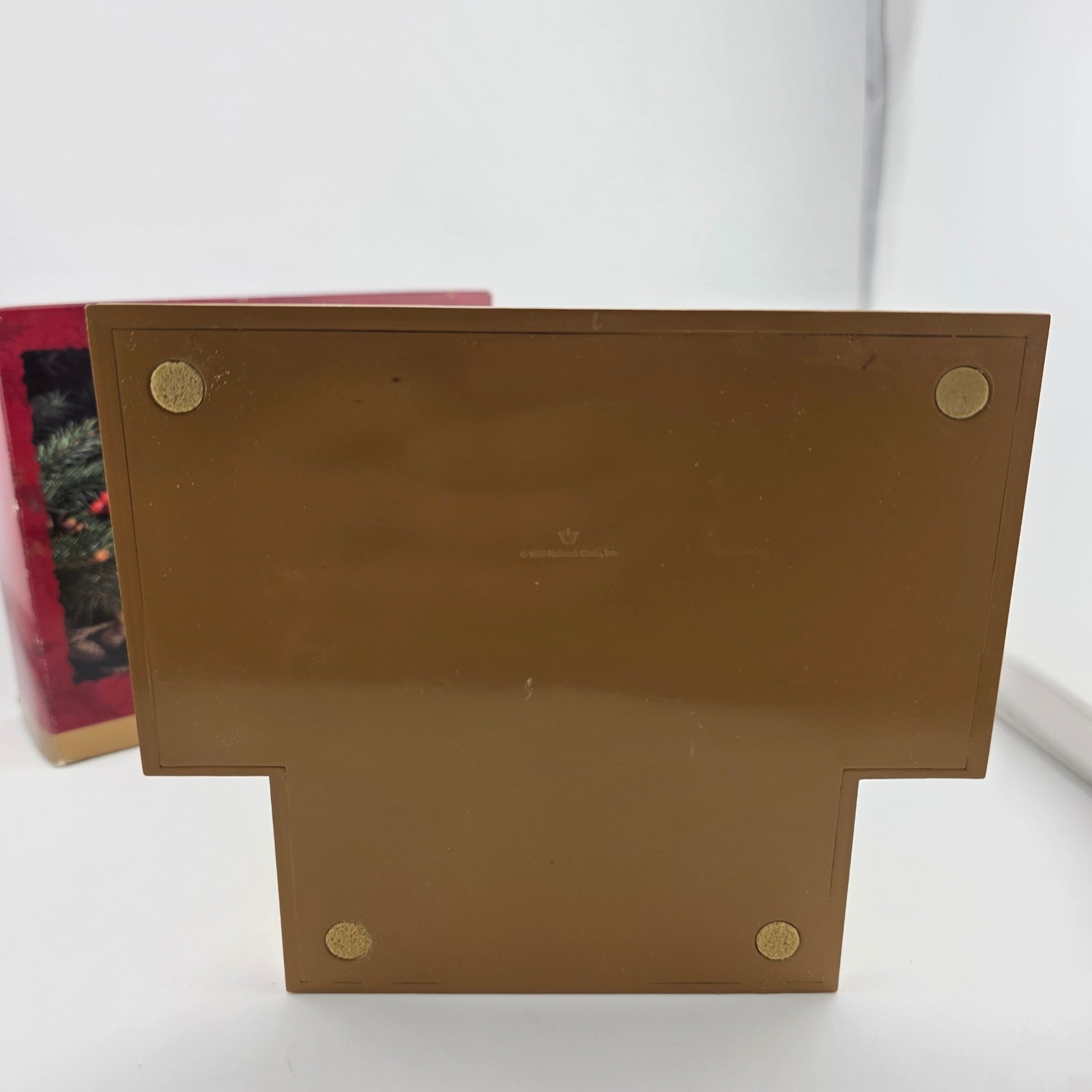 Hallmark Keepsake Bearingers Flickering Light Fireplace 2003 Ornament Tested