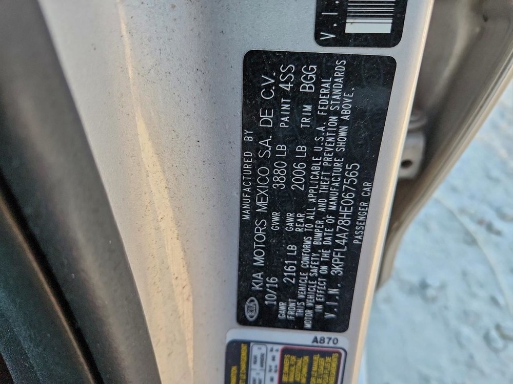 FORTE 2017 Glove Box 4928474