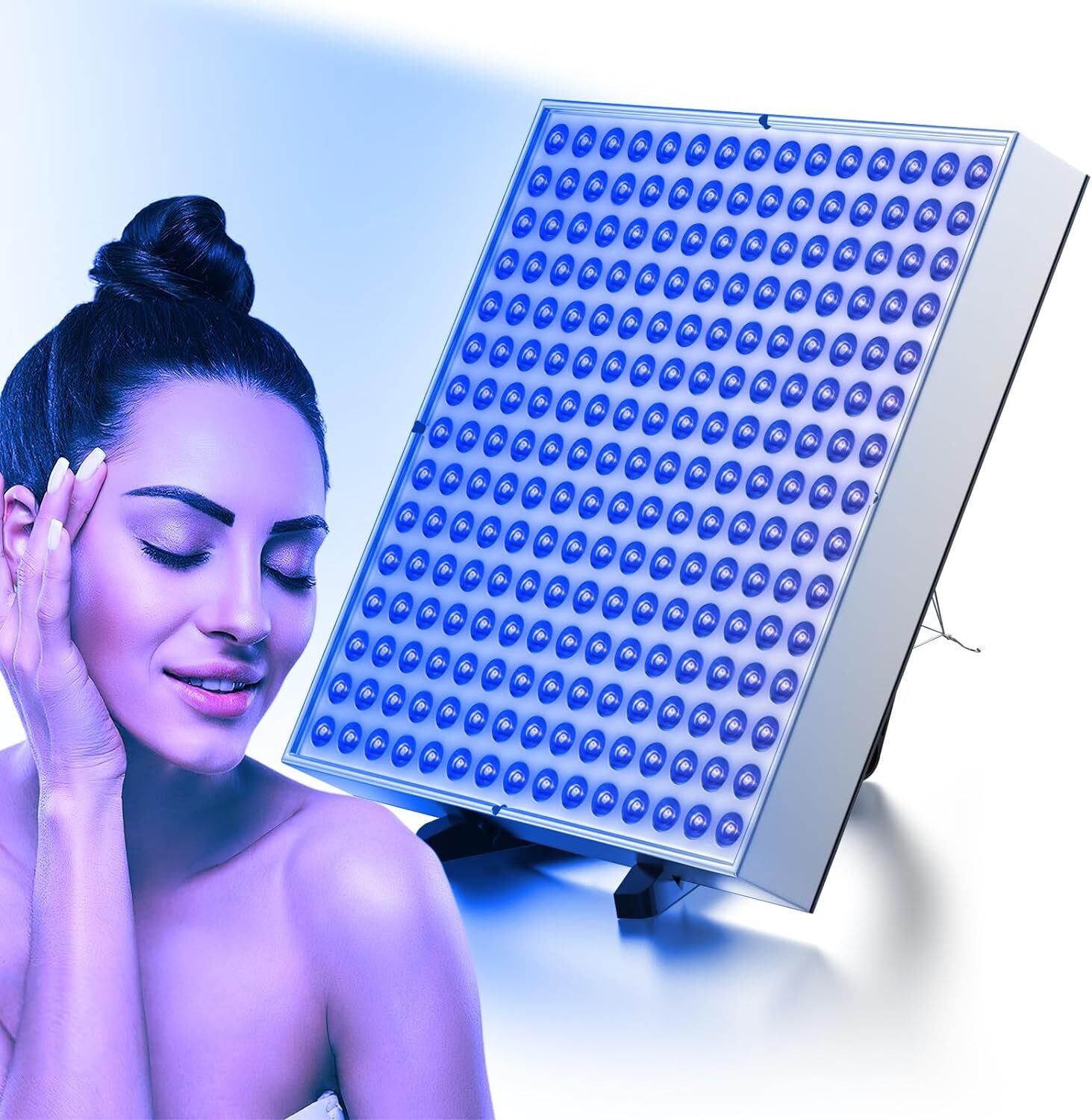 UV Facial Tanning Lamp Solarium Panel Face Body Tanner Bronzer Skin 225 Lights