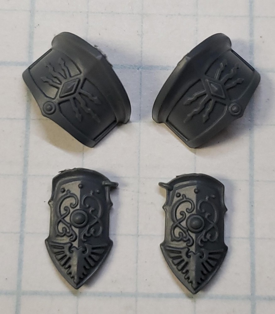 40k Adeptus Custodes Bits Allarus Terminator Shoulder Pads Hip Guards B26