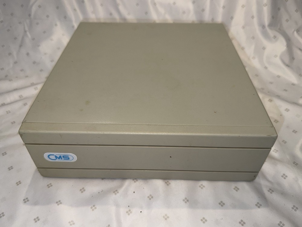 CMS STACK/3 External SCSI Hard Drive ST-138N for Apple Macintosh with SCSI cable