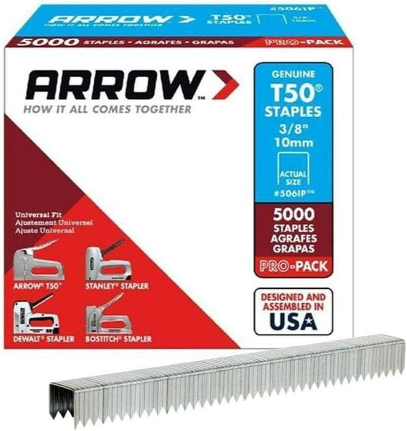 STAPLES T50 3/8" PK5000