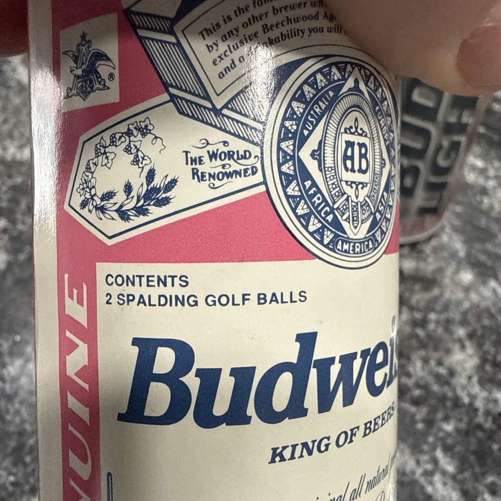 Budweiser And Bud Light Golf Balls