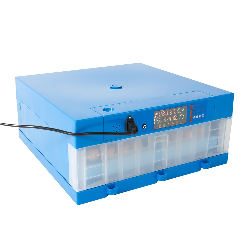 Fully Automatic 48 Egg Digital Incubator with Humidity & Turning for Poultry