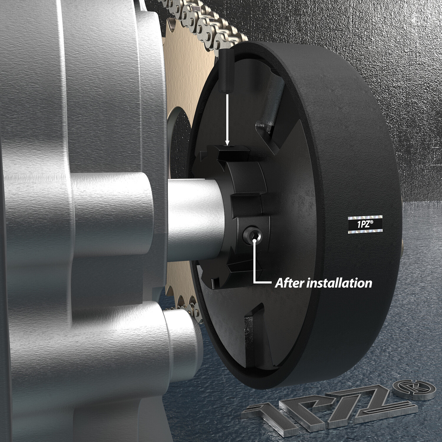 Go Kart Centrifugal Clutch 1 inch Bore 14T 14 Tooth With #40/41/420 Chain 13HP