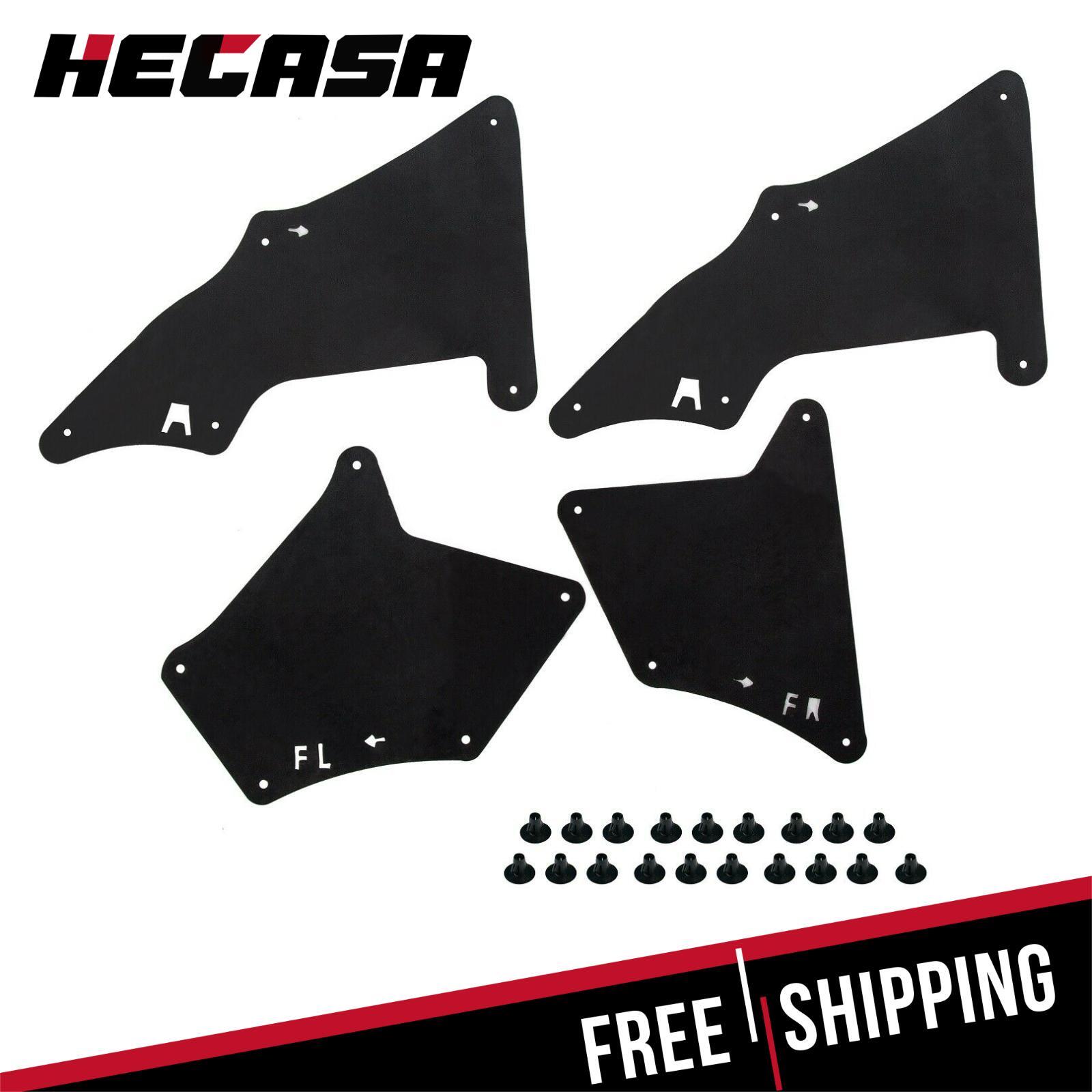 Set of 4 Splash Guard for Toyota 4Runner Lexus GX 460 470 2003-2022 Fender Liner