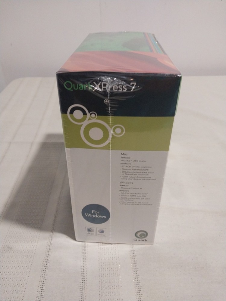 QuarkXPress 7 Windows Sealed 3 Boxes, Full Version Brand New