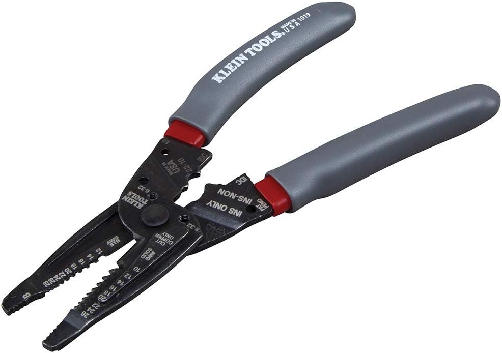 Klein Tools 1019 10 - 26 AWG Solid, 12 - 28 Stranded, Gray/Red
