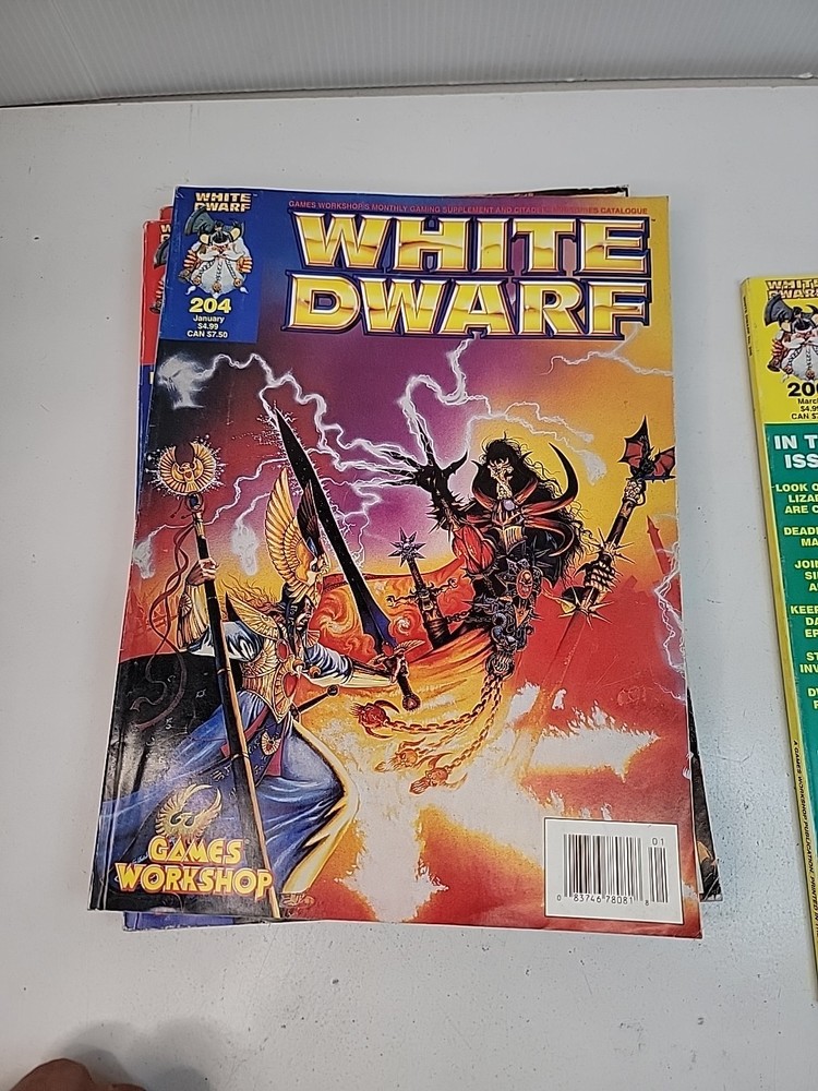 White Dwarf magazine lot
