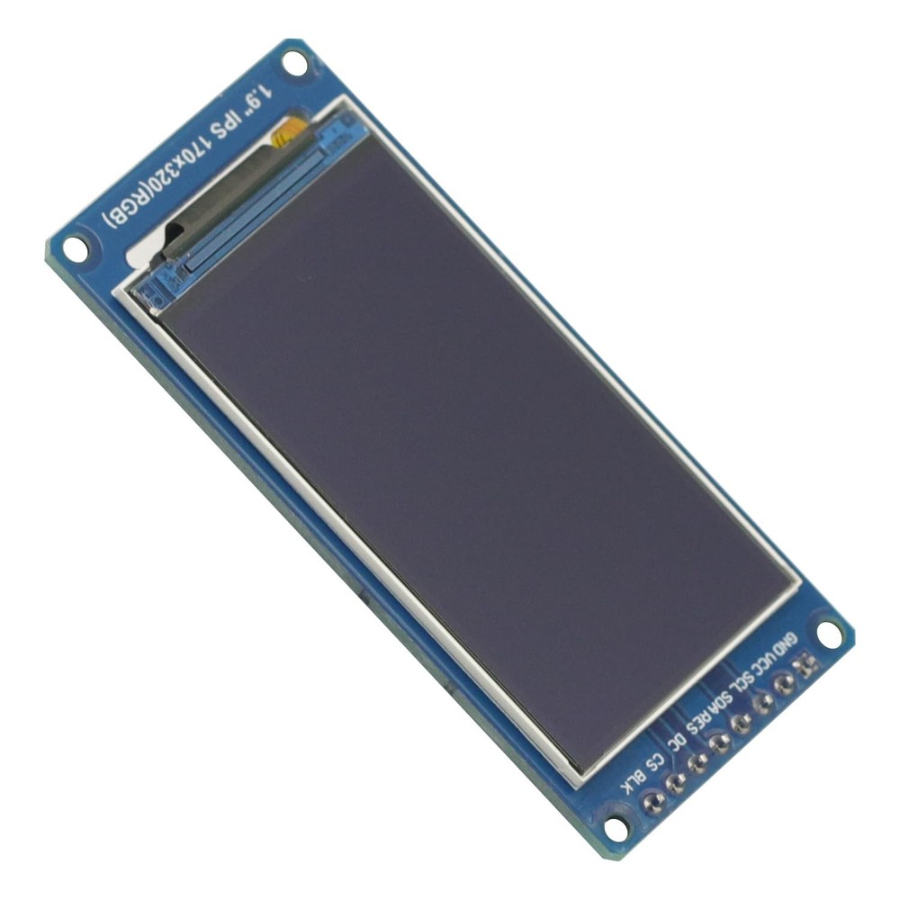 1.9 Inch 170x320 IPS LCD Full Angle TFT Display Screen Module SPI Serial