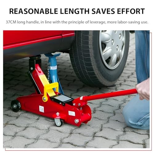 Horizontal Hydraulic Jack Handle, 2 Ton Floor Jack Pole Lever Replacement with