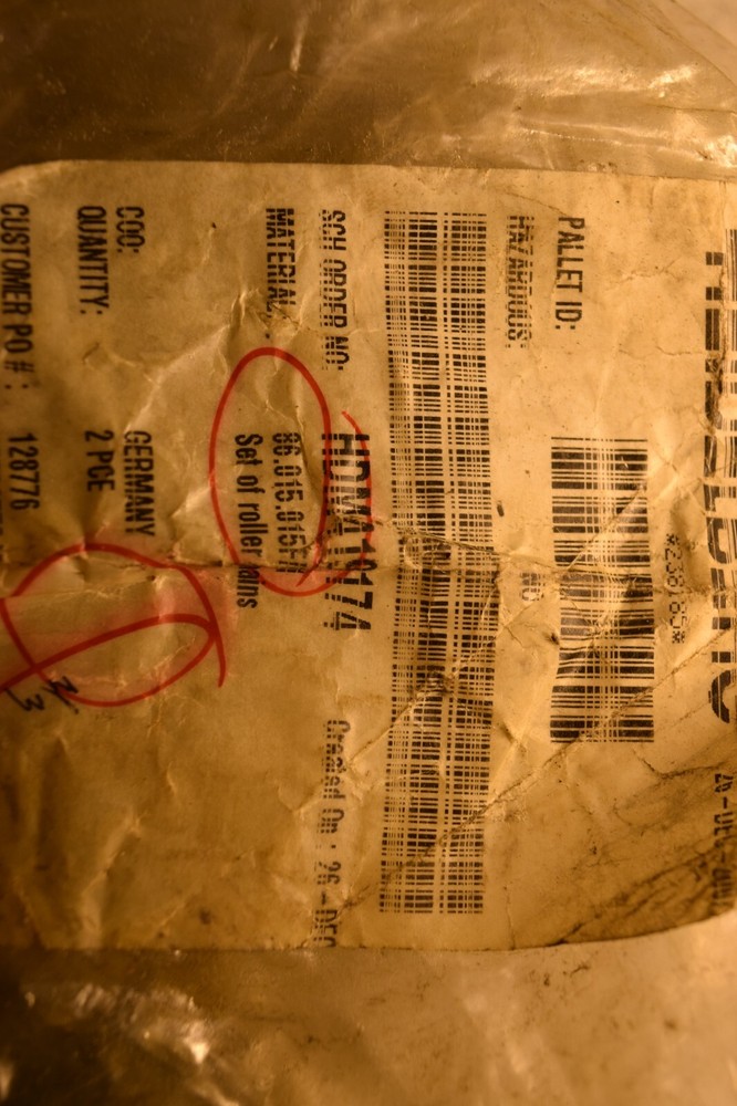 Heidelberg Press 86.015.015F Chains Lot