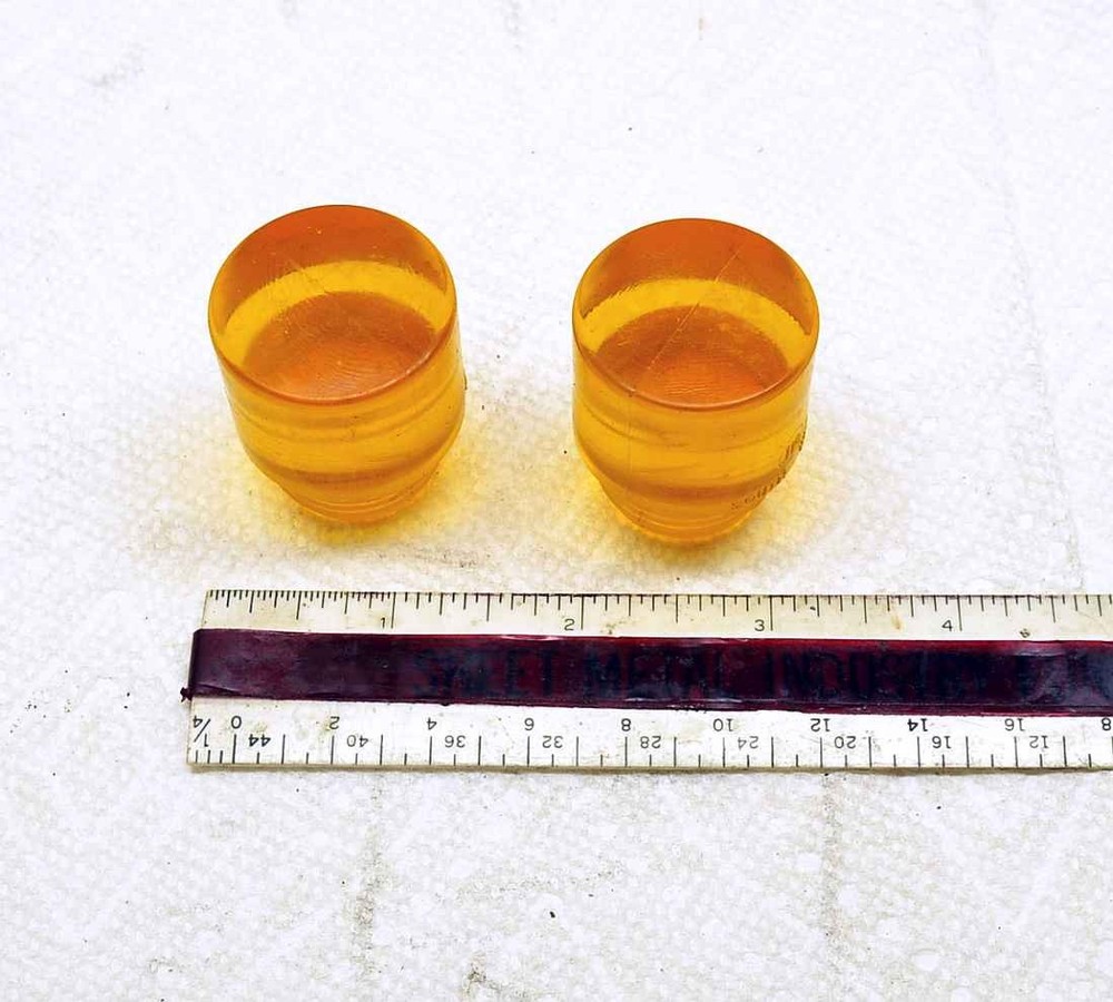 South West Mfg Soft Face Hammer Replacement 1-1/4" Diameter Threaded Insert Set