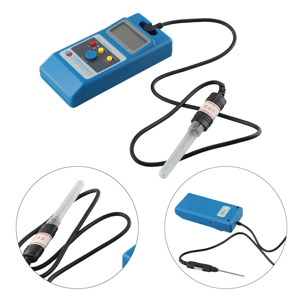 Handheld WT10A Magnetic Field Tester Gauss Meter with Ns Function Probe