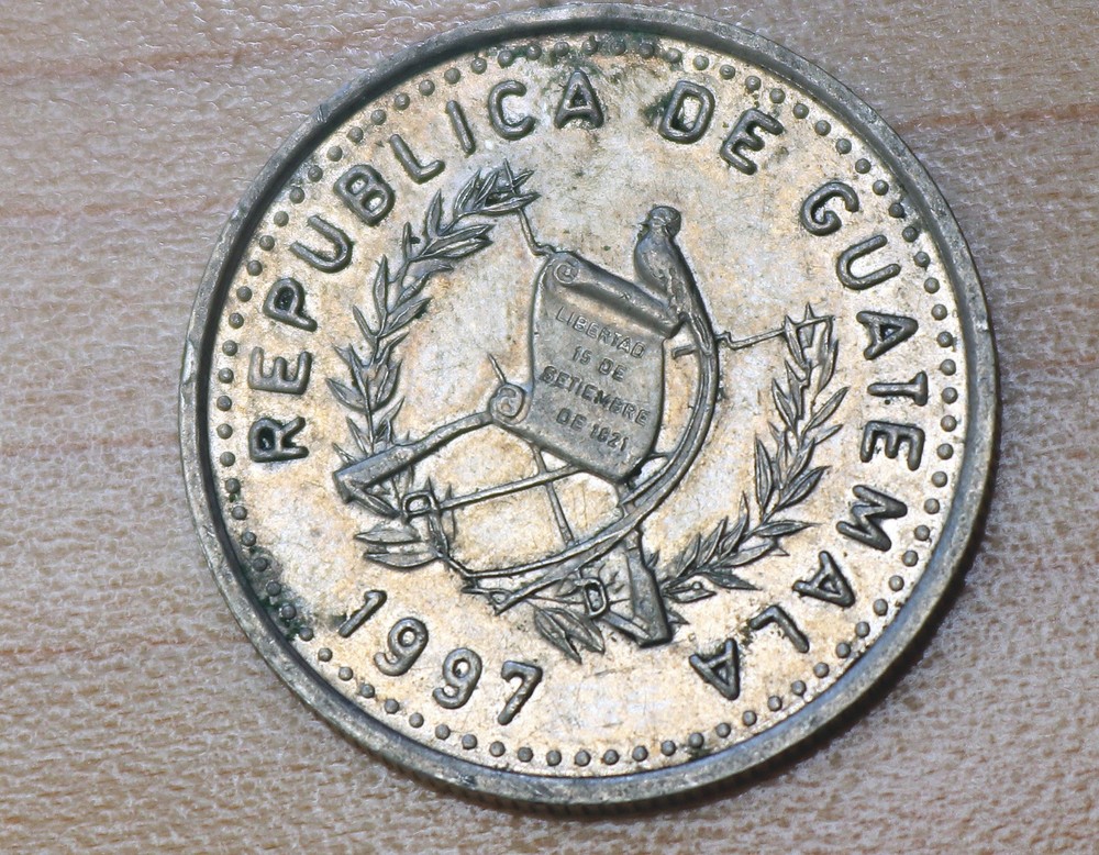 1997 Guatemala 10 Centavos