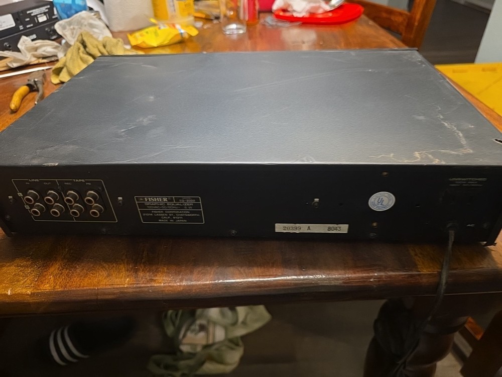 Fisher Graphic Equalizer EQ-2322