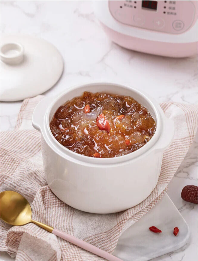 Electric Multi-Cooker Intelligent Ceramic Stew Pot 1L