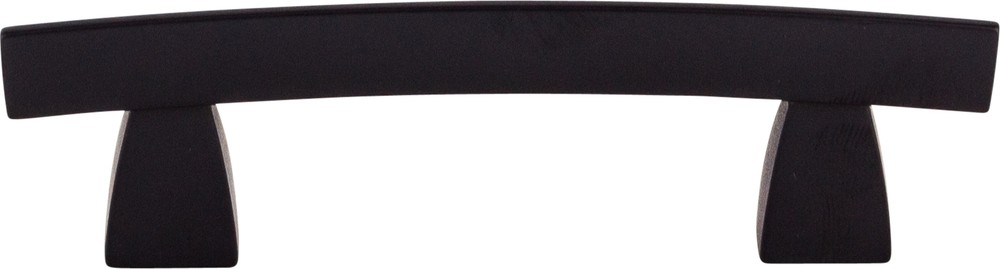 Top Knobs TK3BLK Arched Pull 3" (c-c) Flat Black