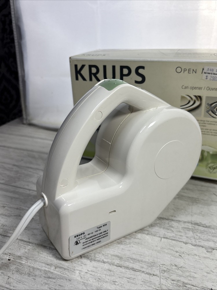 Krups Open Master Clean Edge Can Opener Model #404 Tested