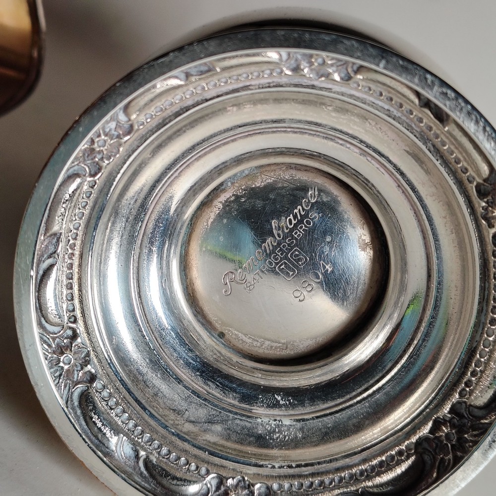 Silver coffee set, Remembrance/ shefield 1960