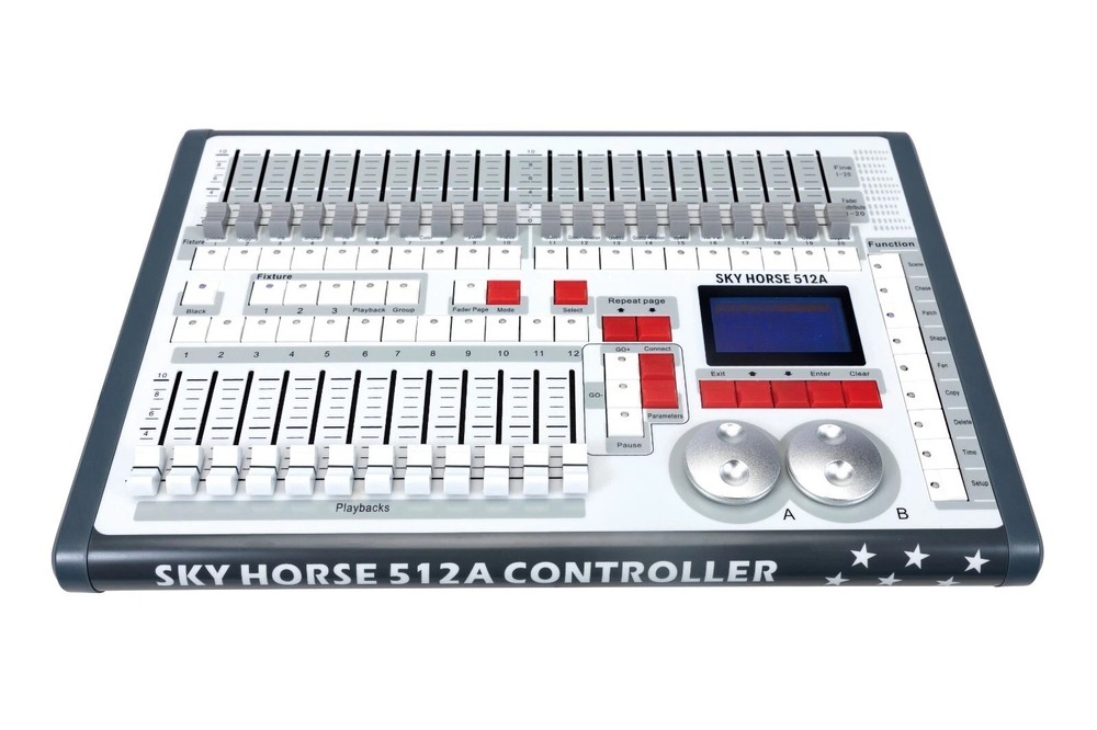 Mini Pearl 512A DMX Light Console Moving head par party lighting controller/case