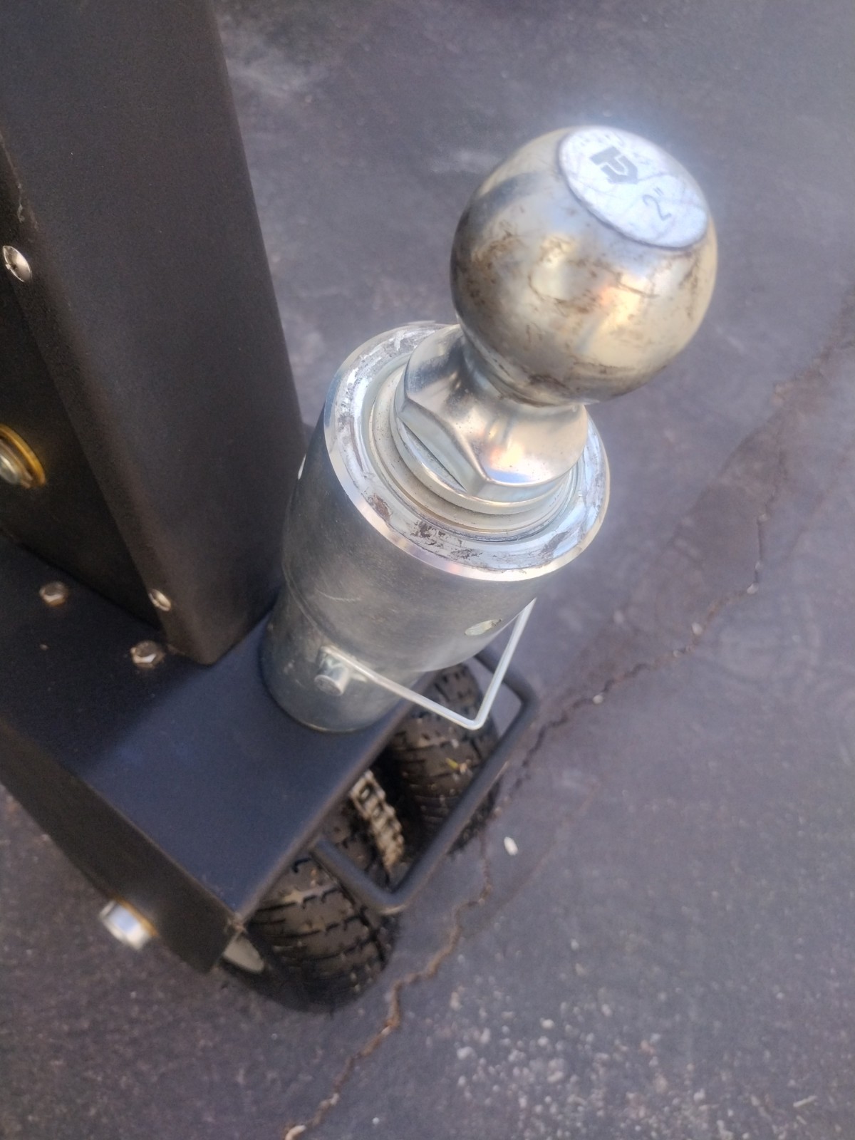 Trailer Valet XL Dolly, 2" Ball with hand crank Trailer Mover Tongue Jack Dolly