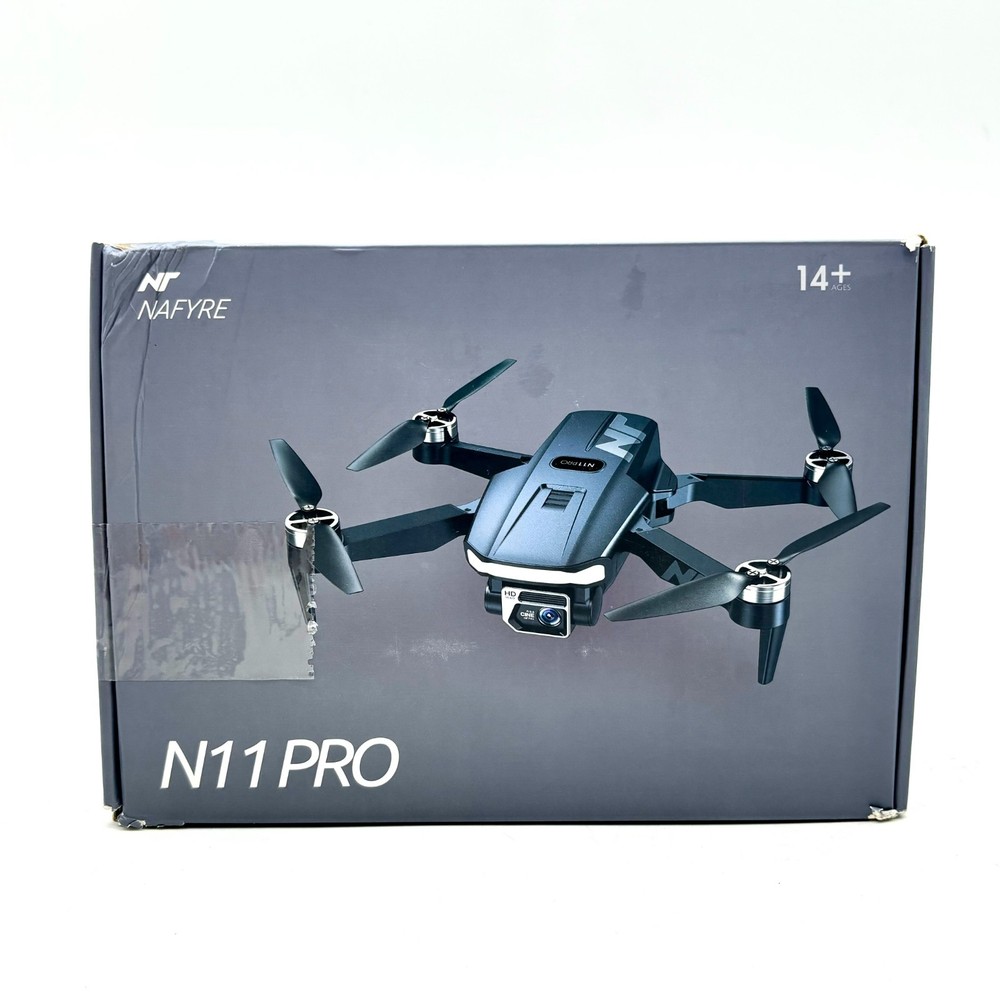 Quadcopter Foldable Drone w/ High Definition Camera & Remote Control: N11 Pro