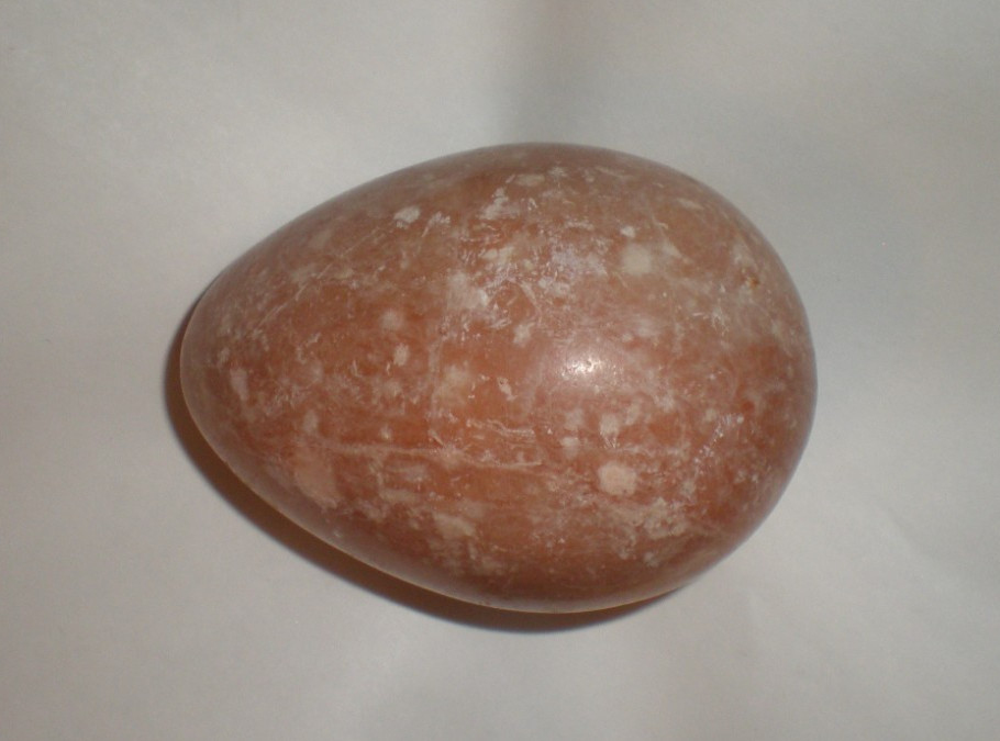 Vintage Egg-Shaped Polished Stone 3" x 2"