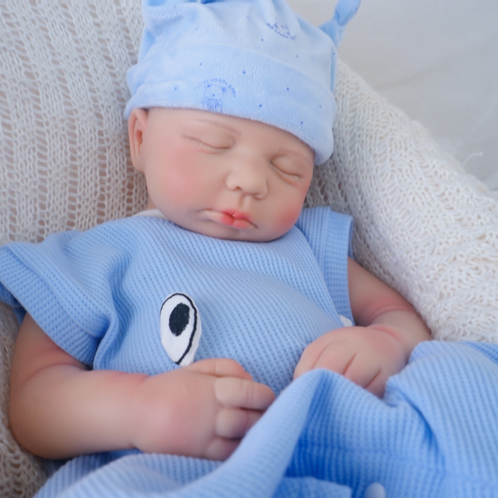 52cm Reborn doll, silicone doll, handmade, crafts, children's toys,gifts