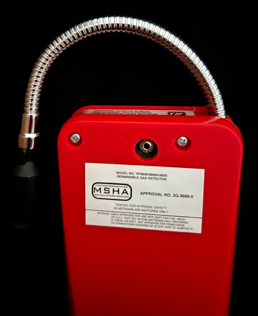 TIF 8800a Combustible Gas Detector with Case & Manual NO CHARGER SHIPS FREE