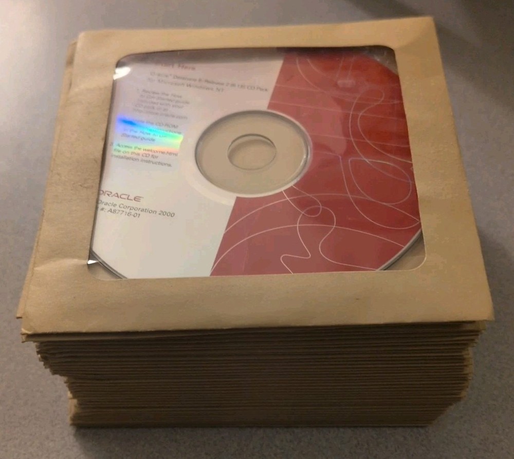 Oracle Database 8i Installation CD Pack Release 2, 8.1.6, Windows NT, 37 Discs