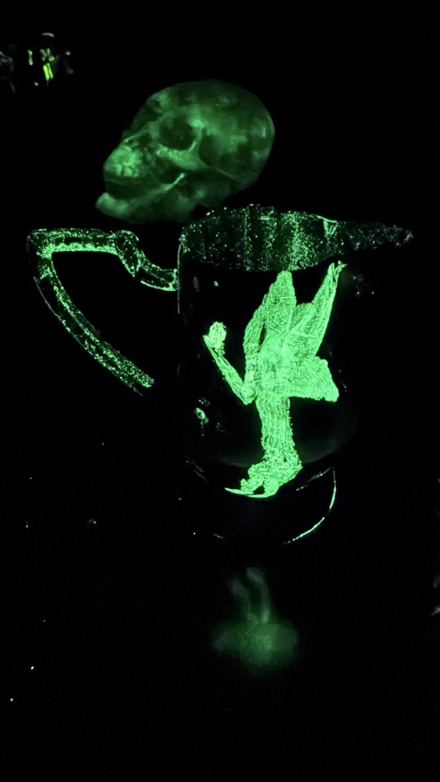 Glowing Bronze Vessel With Winged Beings From Tula Hidalgo Ojuelos