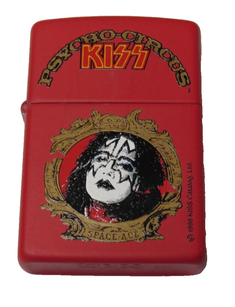 KISS PSYCHO CIRCUS ZIPPO LIGHTER SET OF 6 COMPLETE UNUSED 1998