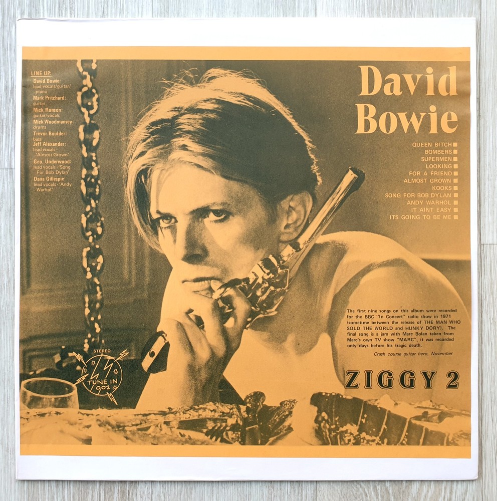 David Bowie Ziggy 2 US 1st Press BBC 1971