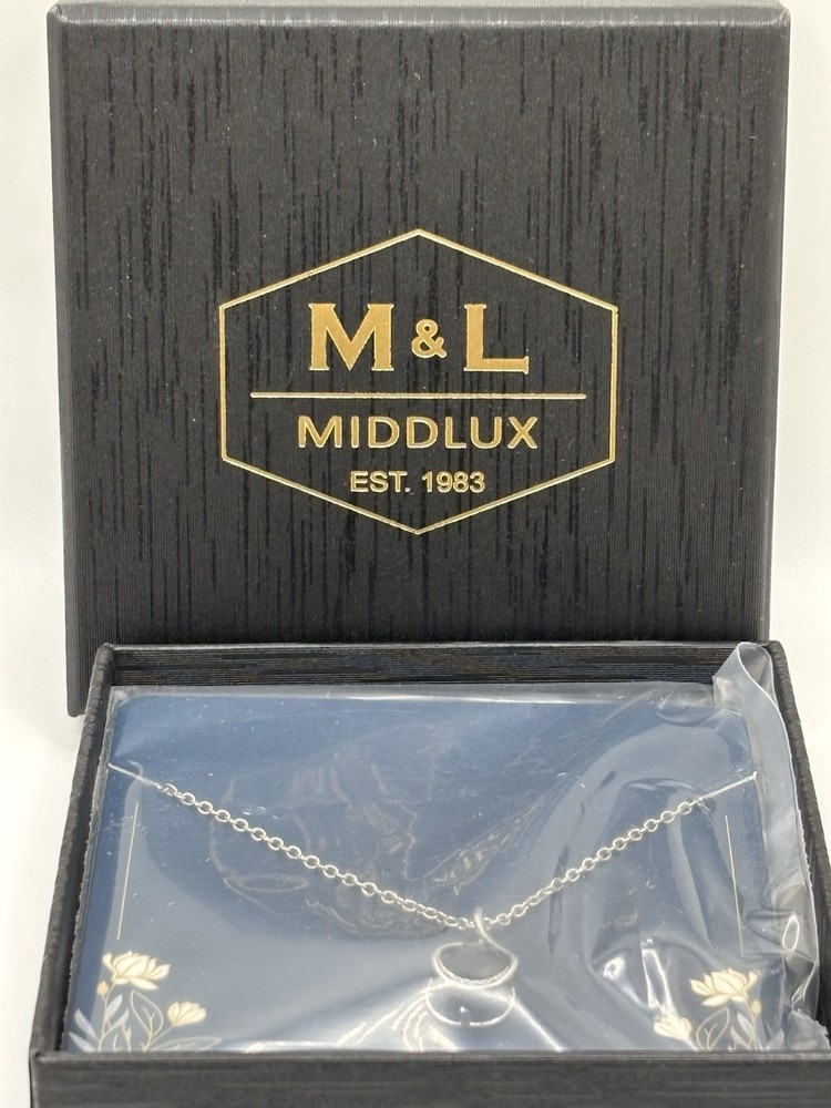 Handmade Middlux Teardrop Necklace