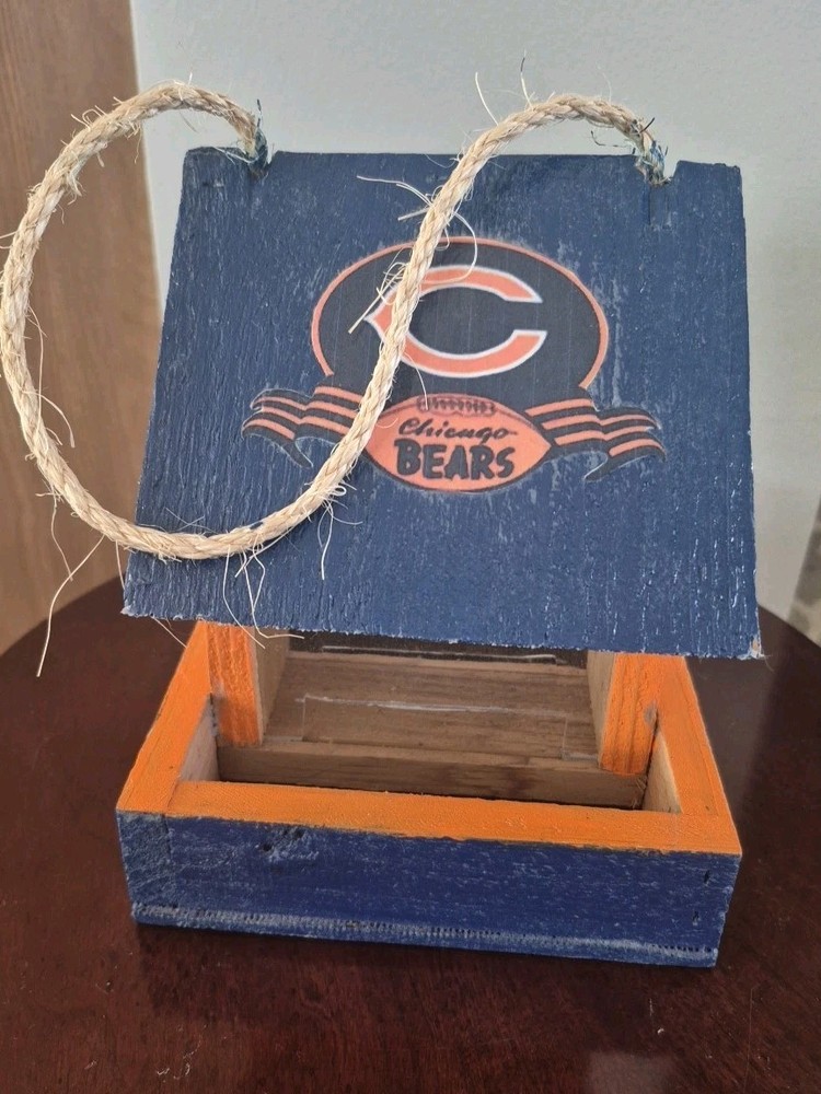 Chicago Bears Bird Feeder