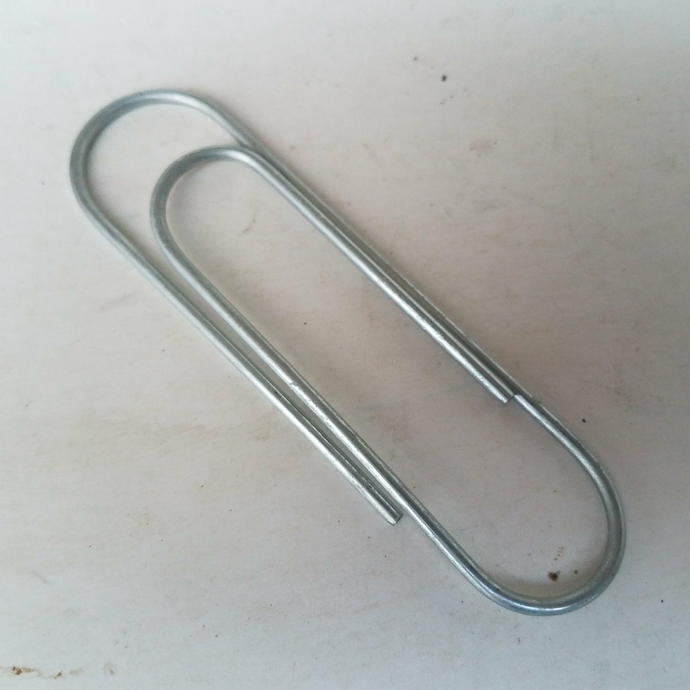 Metal Paper Clip 4-Inch Long