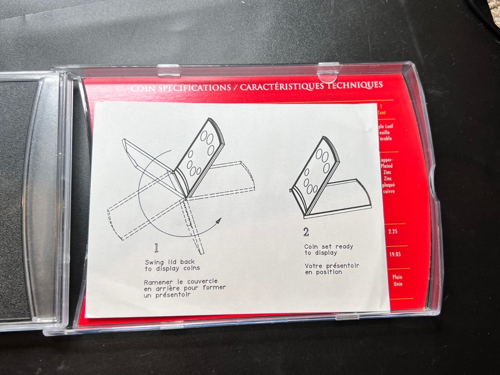 1999 OH CANADA Uncirculated 7-Coin Display Set