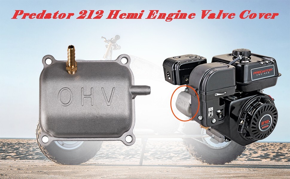 oem valve cover w/pulse for Predator 212 Hemi Engine