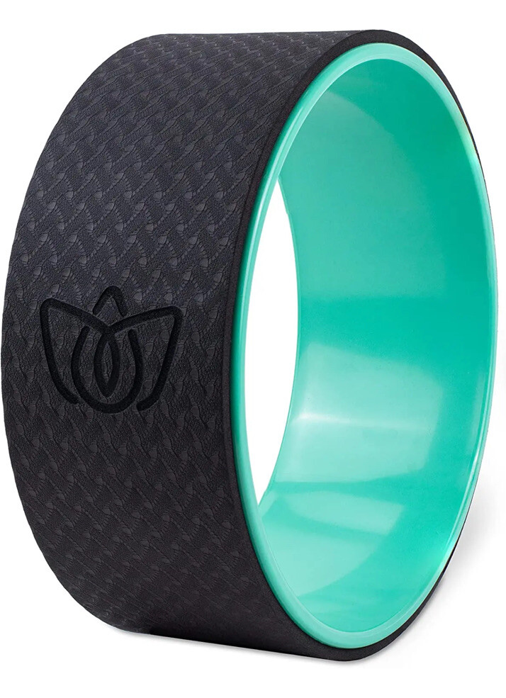 Back Roller - Back Stretcher, Back Cracker, Yoga Wheel, Deep Tissue Massager -