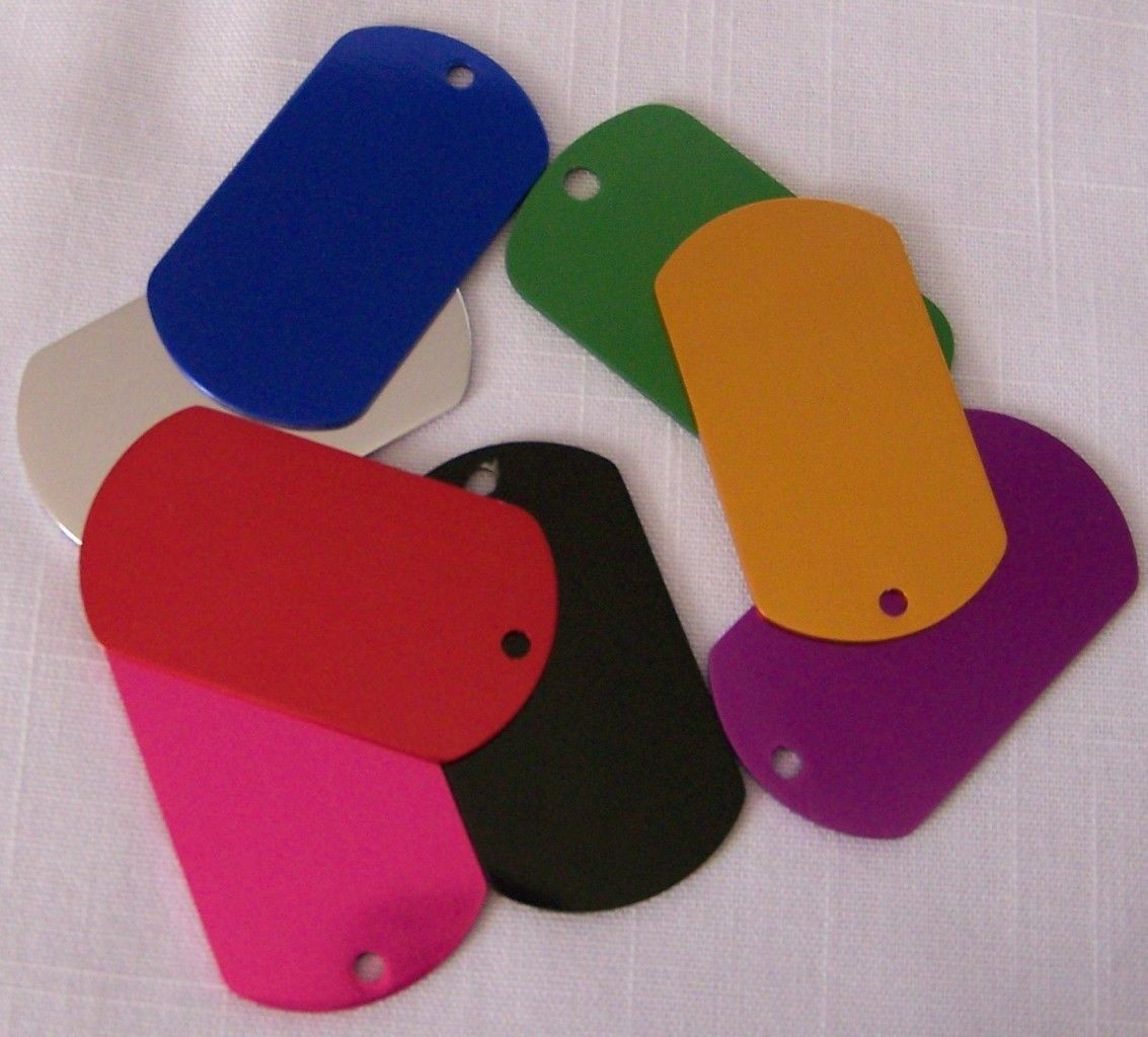 CUSTOM ENGRAVED PERSONALIZED PET TAG ID DOG CAT NAME TAGS DOUBLE SIDE