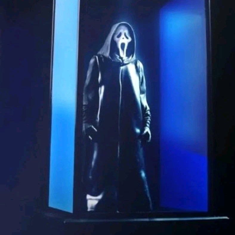 Scream 7 Regal Popcorn Bucket featuring Ghost Face.