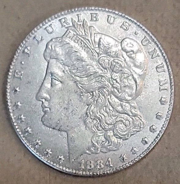 Lot of Clad Restrike Copies of US Silver Morgan Dollars