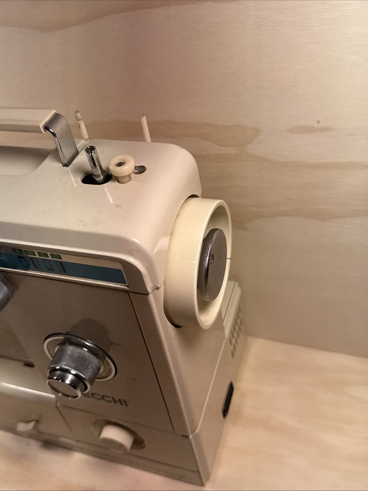 Necchi Sewing Machine 535FA NO Foot Pedal UNTESTED MACHINE ONLY AS-IS