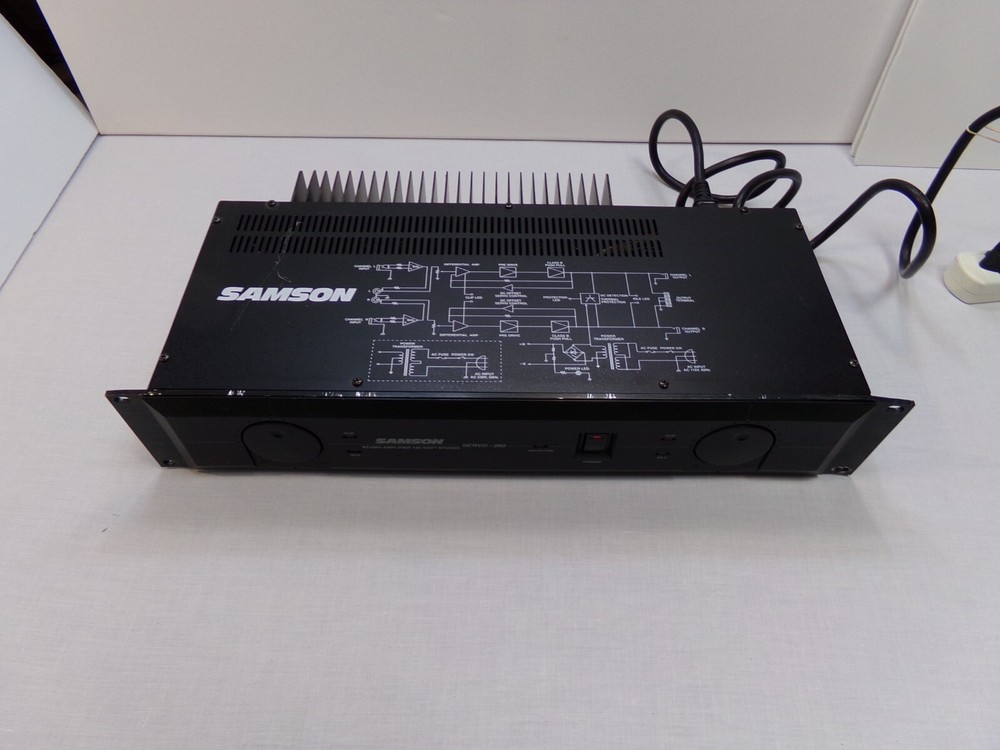 Samson Servo 260 Studio Power Amplifier 130W Stereo