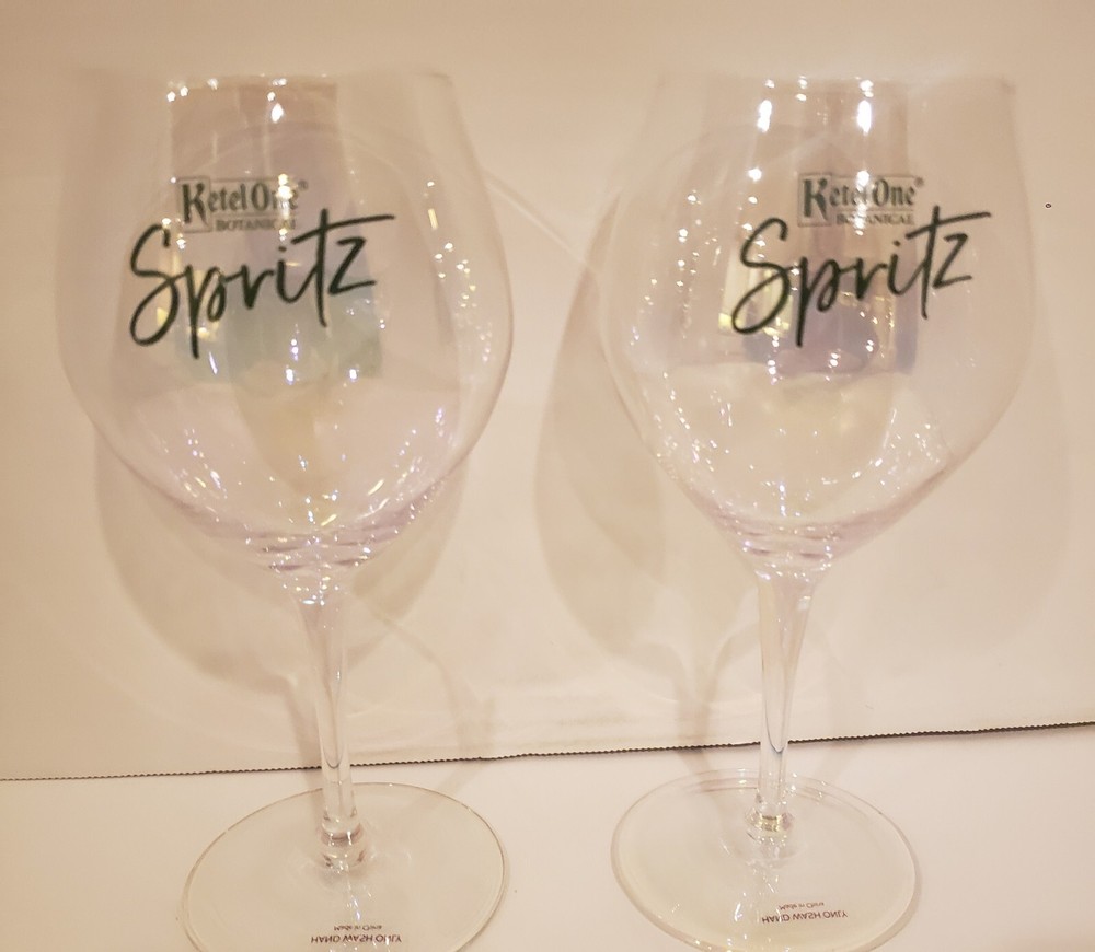 KettleOne Wine Spritzer Glasses Set of 2