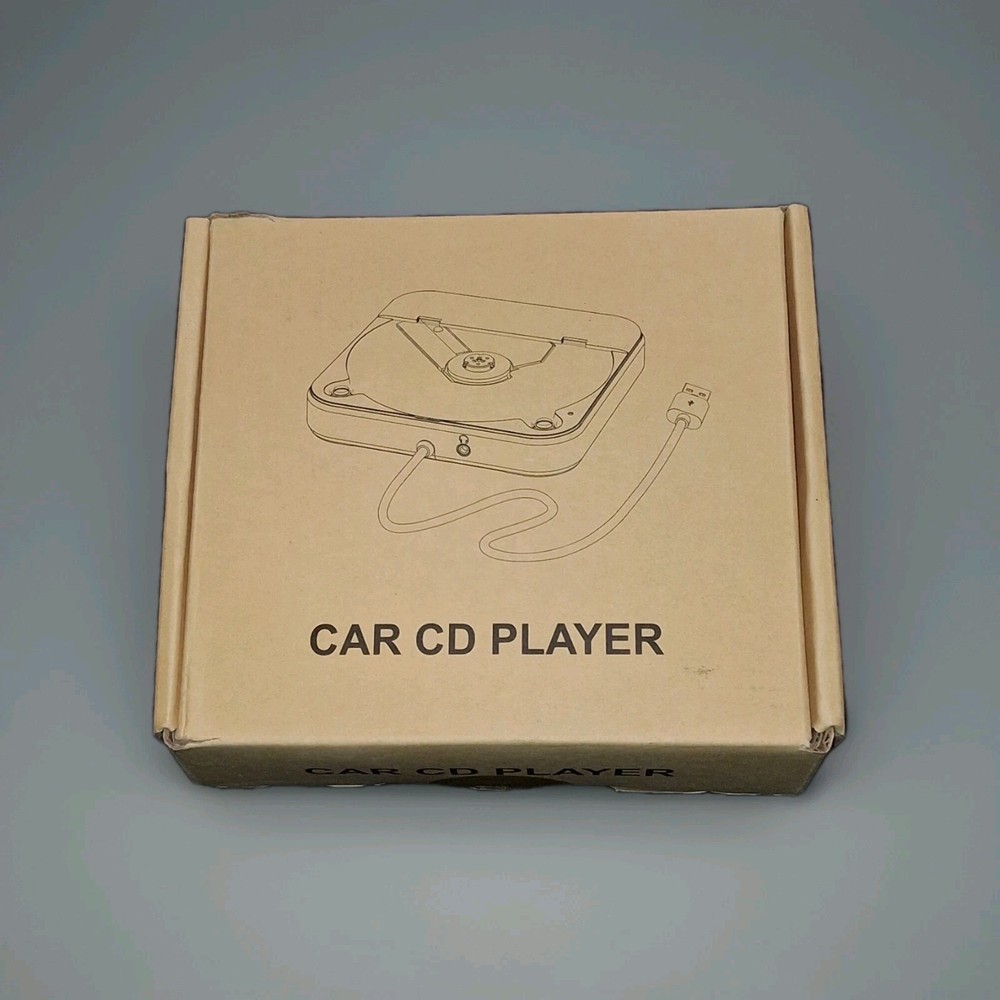 Portable CAR CD Player USB / AUX Connection Universal Compatibility Remote